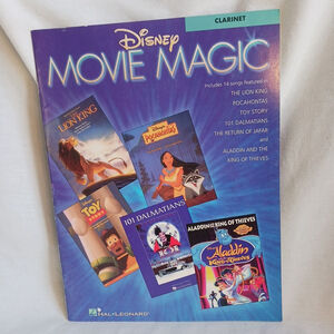 Disney Movie Magic Clarinet Instrumental Solos 14 Songs